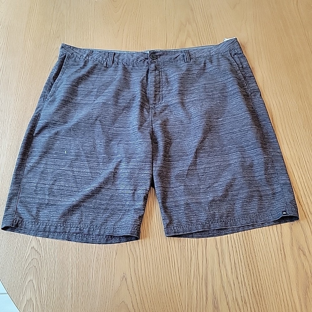 Quiksilver Waterman‎ Men 44 Black Amphibian Stretch Water Repellent Shorts 9"